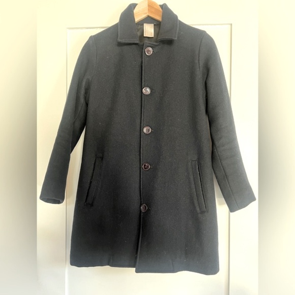 American Apparel: Navy Blue Peacoat in XXS/XS